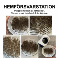 NordZap™ Myggfälla  –  Tyst & Kemikaliefri